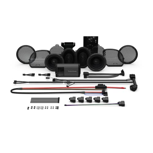 Rockford Fosgate HD14CVO-STG2 Fairing Speakers, Saddlebag Speakers and 800-Watt Amplifier Kit for Select 2014+ Harley Davidson Road Glide CVO & Street Glide CVO Motorcycles Rockford Fosgate HD14CVO-STG2 Fairing Speakers, Saddlebag Speakers and 800-Watt Amplifier Kit for Select 2014+ Harley Davidson Road Glide CVO & Street Glide CVO Motorcycles
